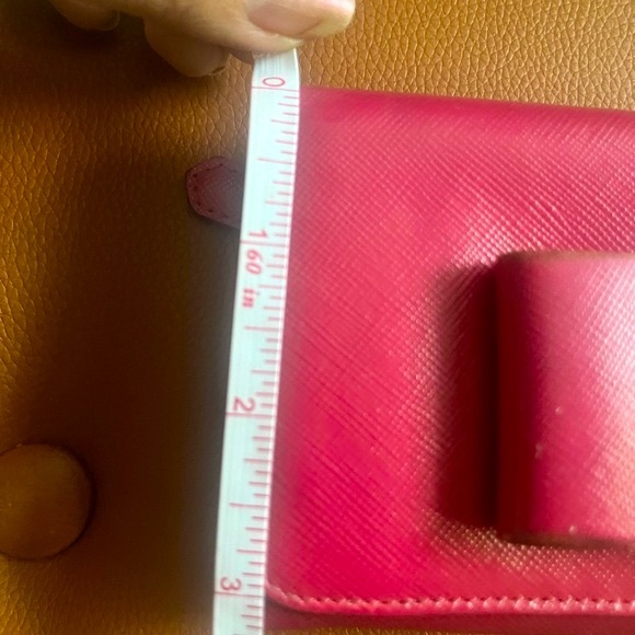 COPY - Authentic with COA Pink Prada Saffiano Long zip wallet. - Picture 4 of 14